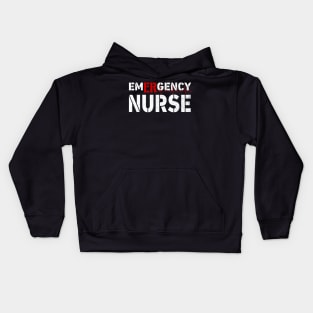 Emergency Nurse Gift Kids Hoodie